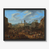 Fair with Temple and Maypole by Franz de Paula Ferg - thumbnail_1_bf_673c94895e0c5e198f5ec56a